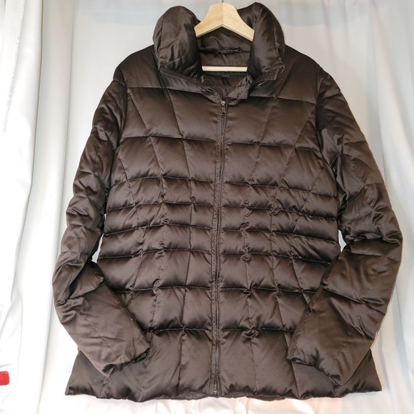 Marc New York Jackets & Blazers - Marc New York puffer Down Coat - Chocolate brown - Women's size Large - NWOT